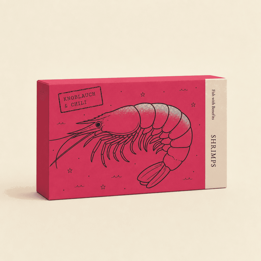 Shrimps · Knoblauch, Zitrone & Chili — Dose